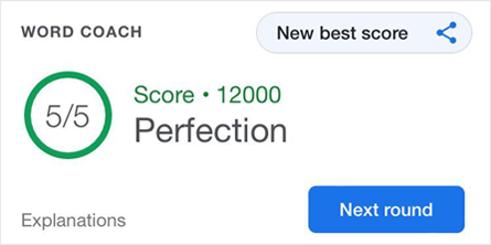 Google-word-coach-score
